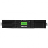 Overland NEOs T24 Tape Library - 1 x Drive/24 x Slot - 1 Mail Slots - 2 Drives Supported - LTO - 432 TB (Native) / 1080 TB (Compressed) - 640.80 MB/s (Native) / 1.54 GB/s (Compressed) - Fibre Channel - Encryption - Barcode Reader - 2URack-mountable - 1 Ye