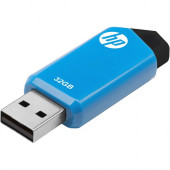 Pny Technologies v150w USB 2.0 Flash Drive - 32 GB - USB 2.0 Type A - Blue - 2 Year Warranty P-FD32GHPV150W-GE