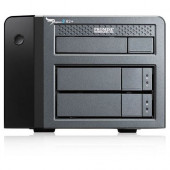 Promise Pegasus2 R2+ DAS Array - 2 x HDD Supported - 2 x HDD Installed - 6 TB Installed HDD Capacity - Serial ATA Controller0, 1, 1 - 2 x Total Bays - 2 x 3.5" Bay - Desktop P2R2HD6CFUS