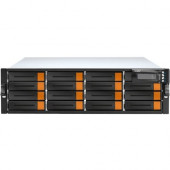 Rocstor Enteroc S630 3U 6Gb SAS - 6Gb SAS Redundant RAID Subsystem - 16 x HDD Supported - 64 TB Installed HDD Capacity - 2 x 6Gb/s SAS, Serial ATA/600 Controller0, 1, 3, 5, 6, 10, 30, 50, 60, 1E, JBOD, 1, 10, 1E, 3, 5, 6, 30, 50, 60, JBOD - 16 x Total Bay