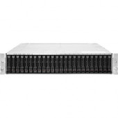 HPE J2000 Dual IOM 2x100GbE NVMe-oF SFF TAA-compliant JBOF Storage - 24 x SSD Supported - 307 TB Supported SSD Capacity - 0 x SSD Installed - 1 x NVMe Controller - 24 x Total Bays - 24 x 2.5" Bay - 2 x Total Slot(s) - 100 Gigabit Ethernet - 2U - Rack
