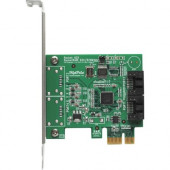 HighPoint Rocket 620 Dual Port SATA 6Gb/s PCI-Express 2.0 Host Adapter - Serial ATA/600 - PCI Express 2.0 x1 - Plug-in Card - 2 Total SATA Port(s) - 2 SATA Port(s) Internal - RoHS Compliance R620A