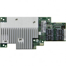 Intel Tri-Mode PCIe/SAS/SATA Storage Controller Mezzanine Module, 16 Internal Ports - 12Gb/s SAS, Serial ATA/600 - PCI Express 3.0 x8 - Mezzanine - RAID Supported - JBOD RAID Level - 16 Total SAS Port(s) - 16 SAS Port(s) Internal - 0 SAS Port(s) External 