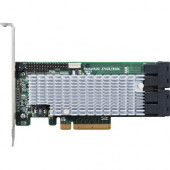 HighPoint RocketRAID 2840A SAS Controller - 6Gb/s SAS - PCI Express 3.0 x8 - Plug-in Card - RAID Supported - 0, 1, 5, 6, JBOD, 10, 50 RAID Level - 16 Total SAS Port(s) - Mac, PC, Linux RR2840A