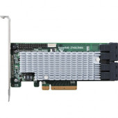 HighPoint RocketRAID 800 SAS Controller - 6Gb/s SAS - PCI Express 3.0 x8 - Plug-in Card - RAID Supported - 0, 1, 5, 6, 10, 50, JBOD RAID Level - PC, Linux, Mac RR840A
