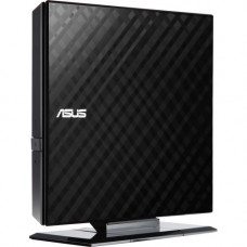 Asus SDRW-08D2S-U DVD-Writer - Retail Pack - DVD-RAM/±R/±RW Support - 24x CD Read/24x CD Write/16x CD Rewrite - 8x DVD Read/8x DVD Write/8x DVD Rewrite - Double-layer Media Supported - USB 2.0 - Slimline - RoHS Compliance SDRW-08D2S-U/B/