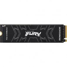 Kingston FURY Renegade 500 GB Solid State Drive - M.2 2280 Internal - PCI Express NVMe (PCI Express NVMe 4.0 x4) - Desktop PC, Notebook, Motherboard Device Supported - 500 TB TBW - 7300 MB/s Maximum Read Transfer Rate - 5 Year Warranty SFYRS/500G