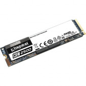 Kingston KC2500 250 GB Solid State Drive - M.2 2280 Internal - PCI Express NVMe (PCI Express NVMe 3.0 x4) - Desktop PC, Workstation Device Supported - 150 TB TBW - 3500 MB/s Maximum Read Transfer Rate - 256-bit Encryption Standard - 5 Year Warranty SKC250