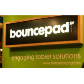 BOUNCEPAD COUNTER CONFIGURED FOR THE SAMSUNG GALAXY TAB A 9.7 (2015) IN A WHITE CD-W4-TA1-MD