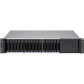 QNAP 18-bay 2.5" SAS/SATA-Enabled Unified Storage - Intel Xeon Quad-core (4 Core) 3.40 GHz - 18 x HDD Supported - 8 GB RAM DDR3 SDRAM - 6Gb/s SAS, Serial ATA/600 Controller - RAID Supported - 18 x Total Bays - 18 x 2.5" Bay - 2 x Total Slot(s) -