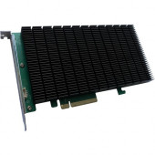 HighPoint SSD6204 NVMe Controller - PCI Express 3.0 x8 - Plug-in Card - RAID Supported - 0, 1 RAID Level - 4 x M.2 Interface(s) - PC, Linux SSD6204