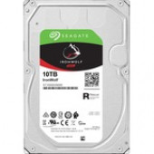 Seagate IronWolf ST10000VN000 10 TB Hard Drive - 3.5" Internal - SATA (SATA/600) - Conventional Magnetic Recording (CMR) Method - Server, Desktop PC, Workstation, Storage System Device Supported - 7200rpm - 3 Year Warranty ST10000VN000
