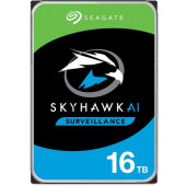 Seagate SkyHawk AI ST16000VE002 16 TB Hard Drive - 3.5" Internal - SATA (SATA/600) - Network Video Recorder Device Supported ST16000VE002-20PK