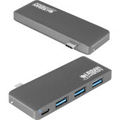Urban Factory Type-C Hub 3xUSB 3.0 - USB Type C - External - 3 USB Port(s) - 3 USB 3.0 Port(s) - PC, Mac TCH03UF