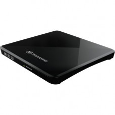 Transcend DVD-Writer - DVD-RAM/±R/±RW Support - 24x CD Read/24x CD Write/24x CD Rewrite - 8x DVD Read/8x DVD Write/8x DVD Rewrite - Double-layer Media Supported - USB 2.0 - Slimline TS8XDVDS-K