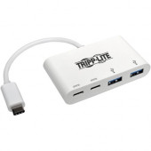 Tripp Lite 4-Port USB 3.1 Gen 1 Portable Hub USB-C to x2 USB-A and x2 USB-C - USB Type C - External - 4 USB Port(s) - 2 USB 3.0 Port(s) - 2 USB 3.1 Port(s) U460-004-2A2C