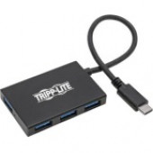 Tripp Lite U460-004-4A-AL USB 3.1 C Hub, 5 Gbps, Aluminum Housing - USB - External - 4 USB Port(s) - 4 USB 3.1 Port(s) - PC U460-004-4A-AL