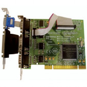 Brainboxes Serial/Parallel Combo Adapter - Full-height Plug-in Card - PCI 3.0 - PC - 1 x Number of Serial Ports Internal - 3 x Number of Serial Ports External - TAA Compliant - RoHS, WEEE Compliance UC-414