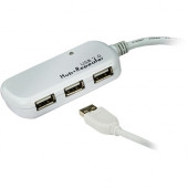 ATEN 4-port USB 2.0 Extender Hub-TAA Compliant - USB - External - 4 USB Port(s) - 4 USB 2.0 Port(s) UE2120H