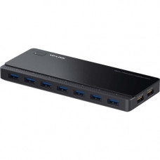 TP-Link 7-Port USB Hub with 2-port Power Charge Ports - USB - External - 9 USB Port(s) - 7 USB 3.0 Port(s) - PC, Mac, Linux UH720