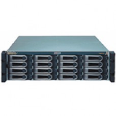 Promise VTrak J-Class VTJ610SD Enclosure - 16 x 3.5" - 1/3H Front Accessible Hot-swappable - Serial ATA/300, Serial, SAS - Rack-mountable - RoHS Compliance-RoHS Compliance VTJ610SD
