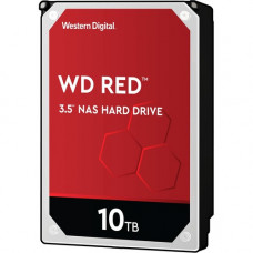 Western Digital WD Red WD101EFAX 10 TB Hard Drive - 3.5" Internal - SATA (SATA/600) - Storage System Device Supported - 5400rpm - 256 MB Buffer - 3 Year Warranty WD101EFAX