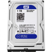 Western Digital WD Blue 1 TB 3.5-inch SATA 6 Gb/s 5400 RPM PC Hard Drive - 5400rpm - 64 MB Buffer - Blue WD10EZRZ