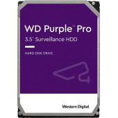 Western Digital WD Purple Pro WD181PURP 18 TB Hard Drive - 3.5" Internal - SATA (SATA/600) - Conventional Magnetic Recording (CMR) Method - Server, Video Surveillance System, Storage System Device Supported - 7200rpm - 550 TB TBW - 5 Year Warranty WD