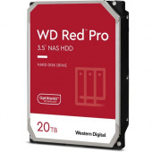 Western Digital WD Red Pro WD201KFGX 20 TB Hard Drive - 3.5" Internal - SATA (SATA/600) - Conventional Magnetic Recording (CMR) Method - Server, Storage System Device Supported - 7200rpm - 300 TB TBW - 5 Year Warranty WD201KFGX