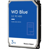 Western Digital WD Blue WD30EZAZ 3 TB Hard Drive - 3.5" Internal - SATA (SATA/600) - Desktop PC, Storage System Device Supported - 5400rpm - 2 Year Warranty - Bulk WD30EZAZ