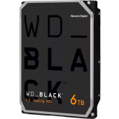 Western Digital WD Black WD6004FZWX 6 TB Hard Drive - 3.5" Internal - SATA (SATA/600) - Conventional Magnetic Recording (CMR) Method - 3.5" Carrier - Desktop PC, MAC Device Supported - 7200rpm - 5 Year Warranty WD6004FZWX