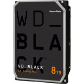 Western Digital WD Black WD8001FZBX 8 TB Hard Drive - 3.5" Internal - SATA (SATA/600) - All-in-One PC, Desktop PC Device Supported - 7200rpm - 5 Year Warranty WD8001FZBX
