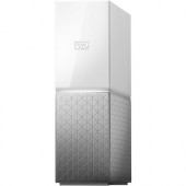 Western Digital WD My Cloud Home Personal Cloud Storage - 1 x HDD Supported - 1 x HDD Installed - 6 TB Installed HDD Capacity - 1 x Total Bays - Gigabit Ethernet - 1 USB Port(s) - 1 USB 3.0 Port(s) - Network (RJ-45) - Desktop WDBVXC0060HWT-NESN