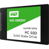 Western Digital WD Green WDS240G2G0A 240 GB Solid State Drive - SATA (SATA/600) - 2.5" Drive - Internal - 545 MB/s Maximum Read Transfer Rate WDS240G2G0A