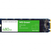Western Digital WD Green WDS480G3G0B 480 GB Solid State Drive - M.2 2280 Internal - SATA (SATA/600) - Desktop PC, Notebook Device Supported - 545 MB/s Maximum Read Transfer Rate WDS480G3G0B