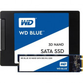 Western Digital WD Blue 3D NAND 250GB PC SSD - SATA III 6 Gb/s M.2 2280 Solid State Drive - 550 MB/s Maximum Read Transfer Rate - 525 MB/s Maximum Write Transfer Rate WDS250G2B0B