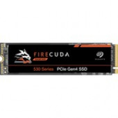 Seagate FireCuda 530 ZP4000GM3A013 4 TB Solid State Drive - M.2 2280 Internal - PCI Express NVMe (PCI Express NVMe 4.0 x4) - Black - 5222.40 TB TBW - 7300 MB/s Maximum Read Transfer Rate ZP4000GM3A013