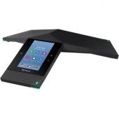 Polycom RealPresence Trio IP Conference Station - Wi-Fi - Dark Gray - VoIP - IEEE 802.11a/b/g/n - Speakerphone - 2 x Network (RJ-45) - USB - PoE Ports - Color - SIP, DHCP, SNTP, CDP, LLDP-MED, SRTP Protocol(s) 2200-66070-001
