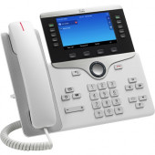 Cisco 8841 IP Phone - Refurbished - Corded - Corded - Wall Mountable - White - VoIP - Caller ID - SpeakerphoneUnified Communications Manager, Unified Communications Manager Express, User Connect License - 2 x Network (RJ-45) - PoE Ports - SIP, LLDP-PoE, S