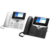 Cisco 8851 IP Phone - Refurbished - Wall Mountable - White - VoIP - Caller ID - SpeakerphoneUnified Communications Manager, Unified Communications Manager Express, User Connect License - 2 x Network (RJ-45) - USB - PoE Ports - SIP, LLDP-PoE, SDP, DHCP, RT