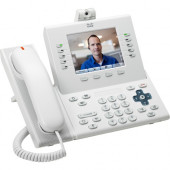 Cisco Unified 9951 IP Phone - Refurbished - Desktop - Charcoal Gray - VoIP - Caller ID - Speakerphone - 2 x Network (RJ-45) - USB - PoE Ports - Color - H.264, SIP, CDP, LLDP-PoE, DHCP, SRTP, RTCP Protocol(s) CP-9951-CCAM-K9-RF