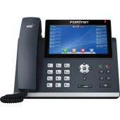 FORTINET FortiFone IP Phone - Corded - Corded - Wall Mountable, Tabletop, Desktop - VoIP - Speakerphone - 2 x Network (RJ-45) - PoE Ports - Color - SIP, DHCP, NAT, LDAP, LLDP, DHCP, SNTP, UDP, TCP, TLS, RTCP, ... Protocol(s) FON-570