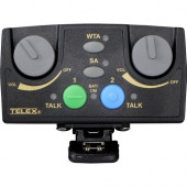 The Bosch Group Telex Narrow Band UHF Two-Channel Binaural Wireless Synthesized Portable Beltpack - Wireless - Beltpack - TAA Compliance TR-82N