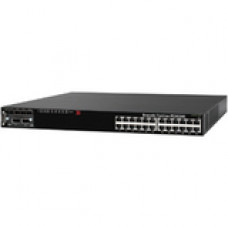 Brocade FastIron 624S Layer 3 Switch - 4 x SFP (mini-GBIC) - 24 x 10/100/1000Base-T FCX624S