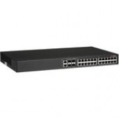Brocade Ethernet Switch - 24 Ports - Manageable - Stack Port - 4 x Expansion Slots - 10/100/1000Base-T - Uplink Port - 4 x SFP Slots - 2 Layer Supported - 1U High - Rack-mountable, Wall MountableLifetime Limited Warranty ICX6430-24