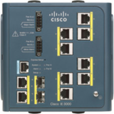 Cisco 3000-8TC Industrial Ethernet Switch - 4 x Expansion Slot, 2 x SFP (mini-GBIC) - 8 x 10/100Base-TX IE-3000-8TC