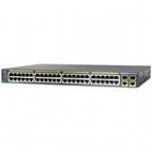 Cisco Catalyst 2960-48PST-L Ethernet Switch - 2 x SFP (mini-GBIC) - 48 x 10/100Base-TX, 2 x 10/100/1000Base-T WS-C2960-48PST-L
