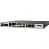 Cisco Catalyst 3750X-48P-S Stackable Ethernet Switch - 48 Ports - Manageable - Stack Port - 2 x Expansion Slots - 10/100/1000Base-T - 48 x Network - 2 Layer Supported - Redundant Power Supply - 1U High - Rack-mountableLifetime Limited Warranty WS-C3750X-4
