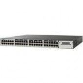 Cisco Catalyst Stackable Layer 3 Switch - 1 x Network Module - 48 x 10/100/1000Base-T WS-C3750X-48PF-S