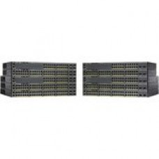 Cisco Catalyst 2960X-24TS-L Ethernet Switch - 24 Ports - Manageable - 4 x Expansion Slots - 10/100/1000Base-T - 24, 4 x Network, Expansion Slot - Twisted Pair - Gigabit Ethernet - 4 x SFP Slots - 2 Layer Supported - Power Supply - Redundant Power Supply -